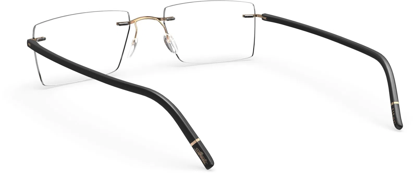 Silhouette The Wave Chassis Rimless 5567 Eyeglasses - view 30